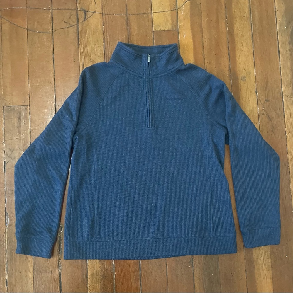 Craghoppers Charcoal Knit 1/4 Zip Pullover